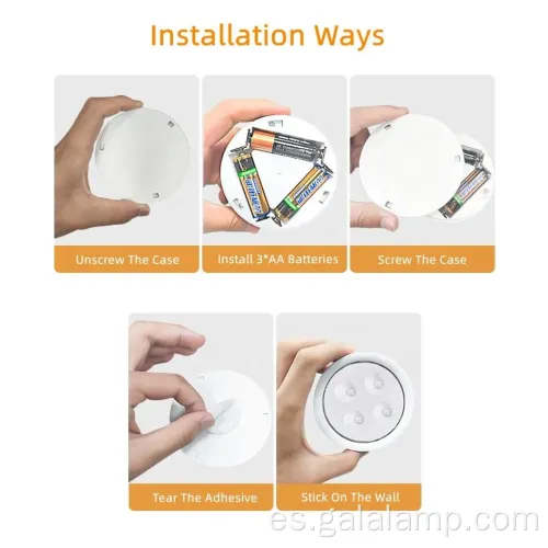 LED inteligente debajo de la iluminación del gabinete con control de color